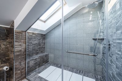 Elegant Shower Door Design
